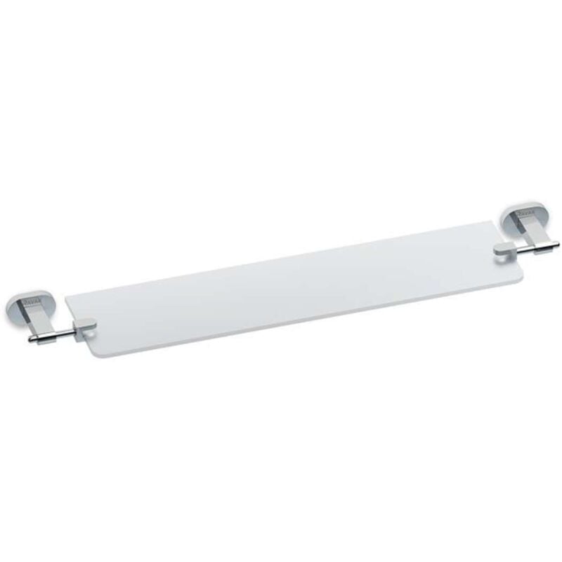 foto del prodotto ravak chrome ripiano in vetro cr 500.00, lunghezza 64 cm, cromo vetro smerigliato x07p195