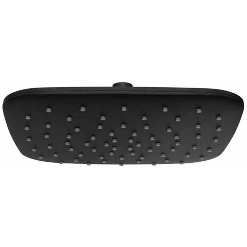 foto del prodotto ravak docce soffione doccia 25x25 cm, nero opaco x07p570