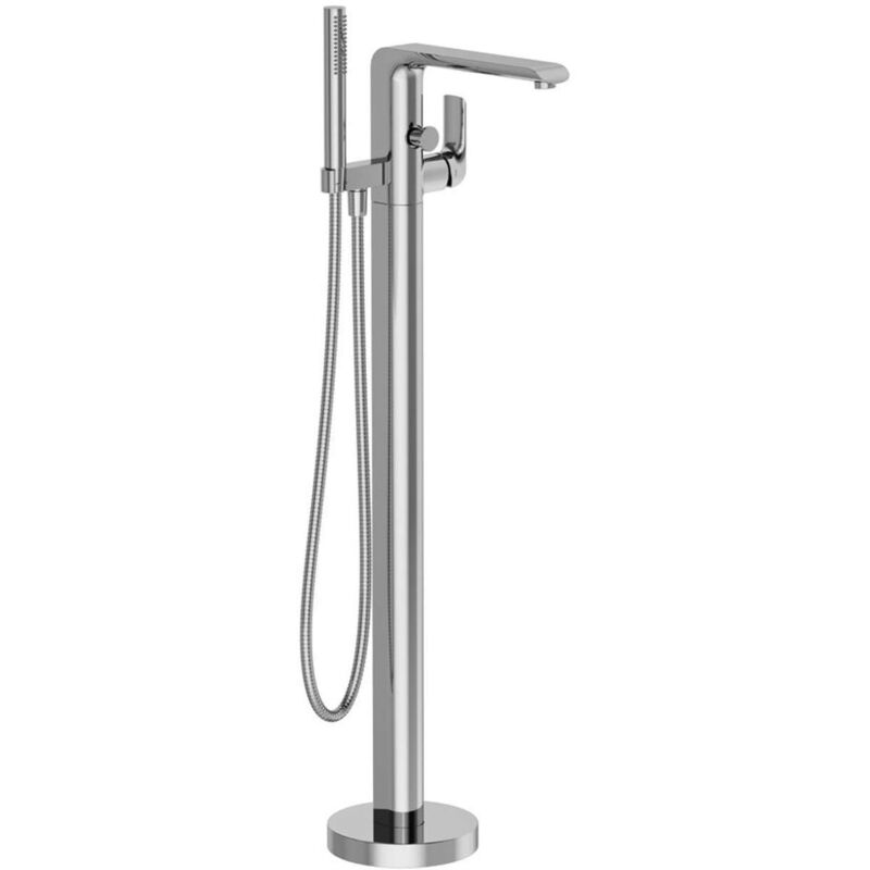 foto del prodotto ravak flat miscelatore a pavimento per vasca da bagno, cromo x070440