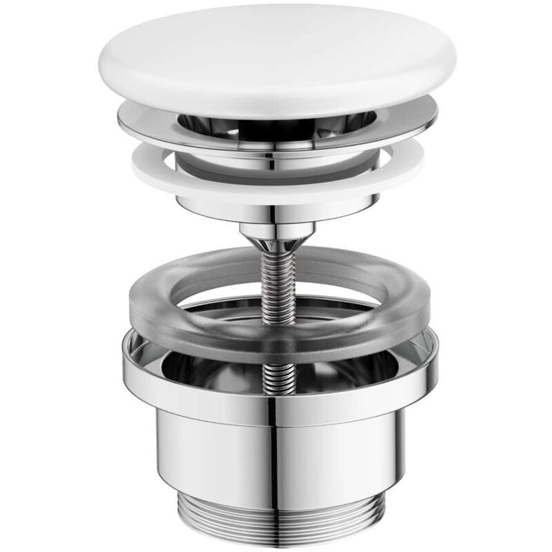 foto del prodotto ravak flat piletta non chiudibile, bianco x01919
