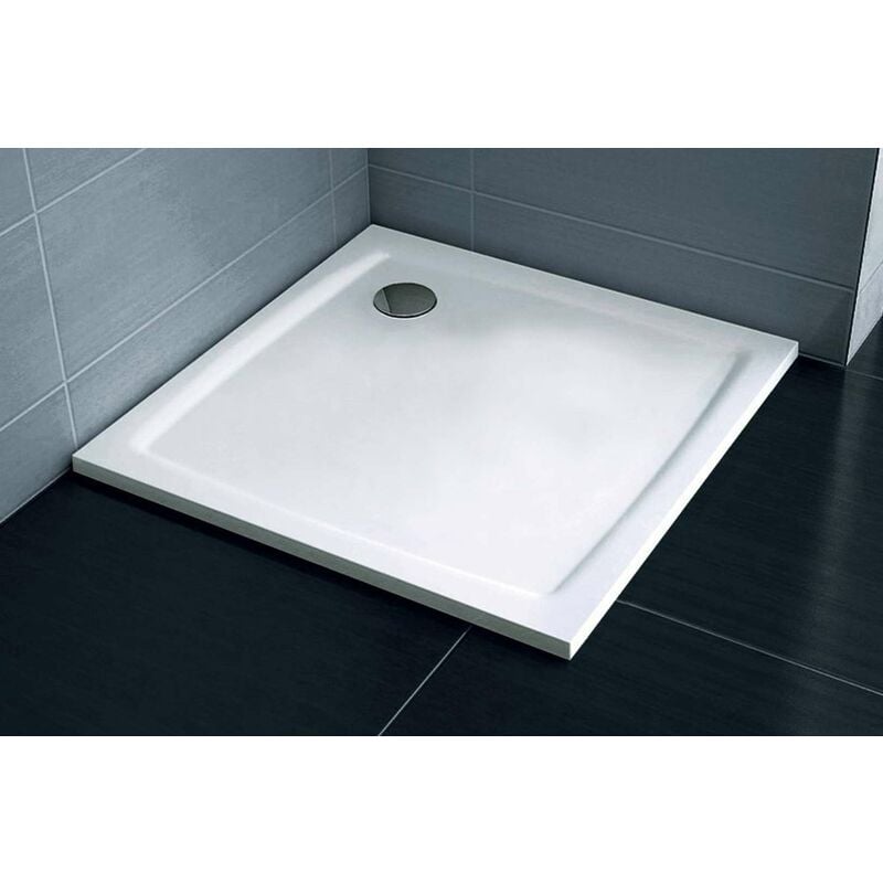 foto del prodotto ravak galaxy pro flat piatto doccia 80x80 cm, bianco xa034411010