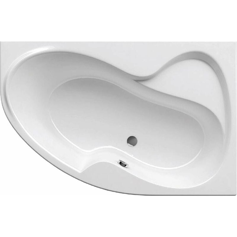 foto del prodotto ravak rosa ii vasca da bagno ad angolo 170x105 cm, dx, bianco c421000000