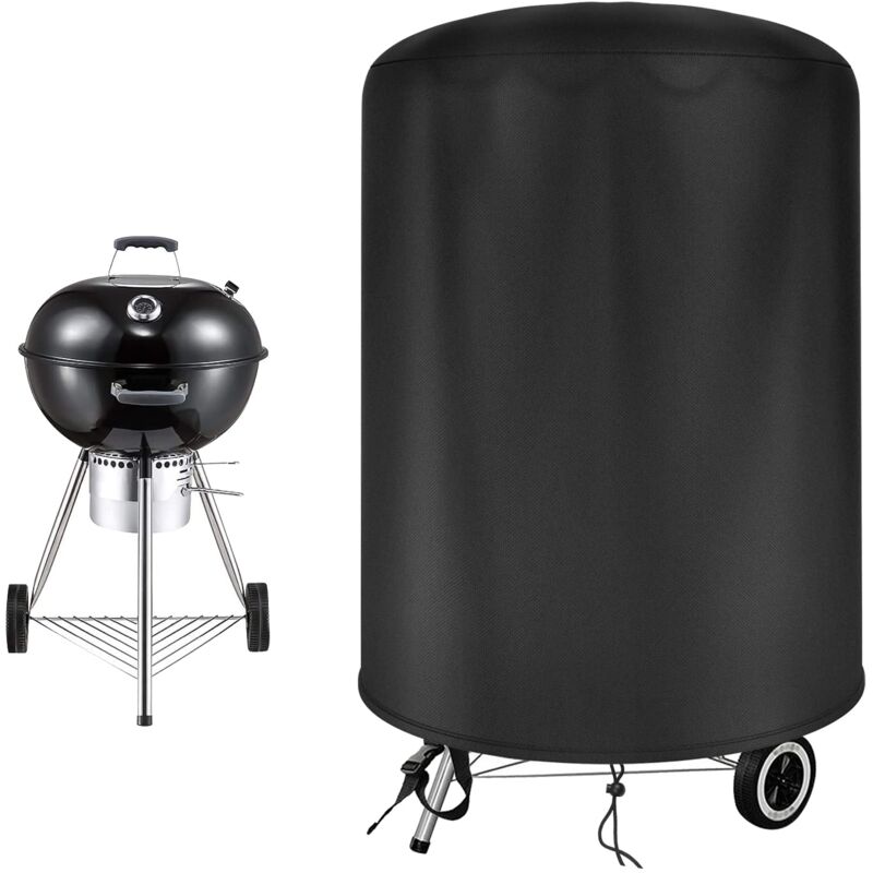 foto del prodotto raweiao weber copertura per barbecue, telo copri barbecue esterno, 500d oxford impermeabile 70x70cm 