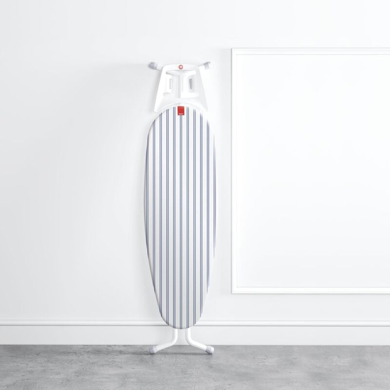 foto del prodotto rayen fodera universale per asse da stiro fodera da stiro regolabile easyclip 3 strati schiuma e tessuto 100 cotone dimensioni 130 x 47 cm stampa