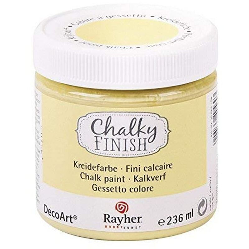 foto del prodotto rayher hobby chalky finish gessetto colore, giallo, 236 ml confezione da 1 , 236 unit 