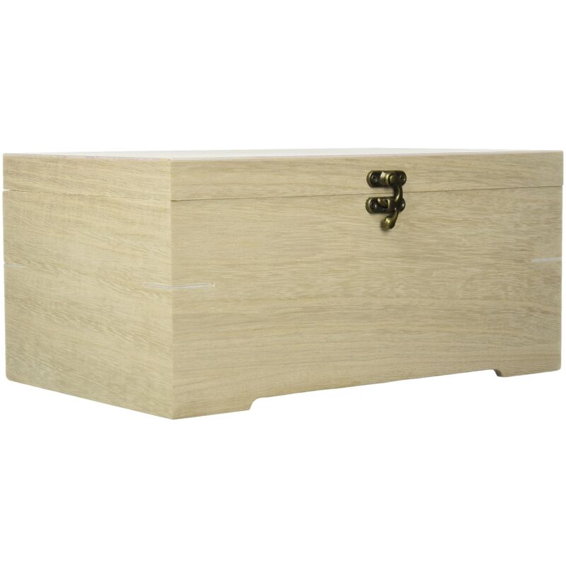 foto del prodotto rayher hobby rayher legno scrignetto con inserto, 2 parti, 28 x 18 x 13,5 cm, 6 scomparti, 62196000
