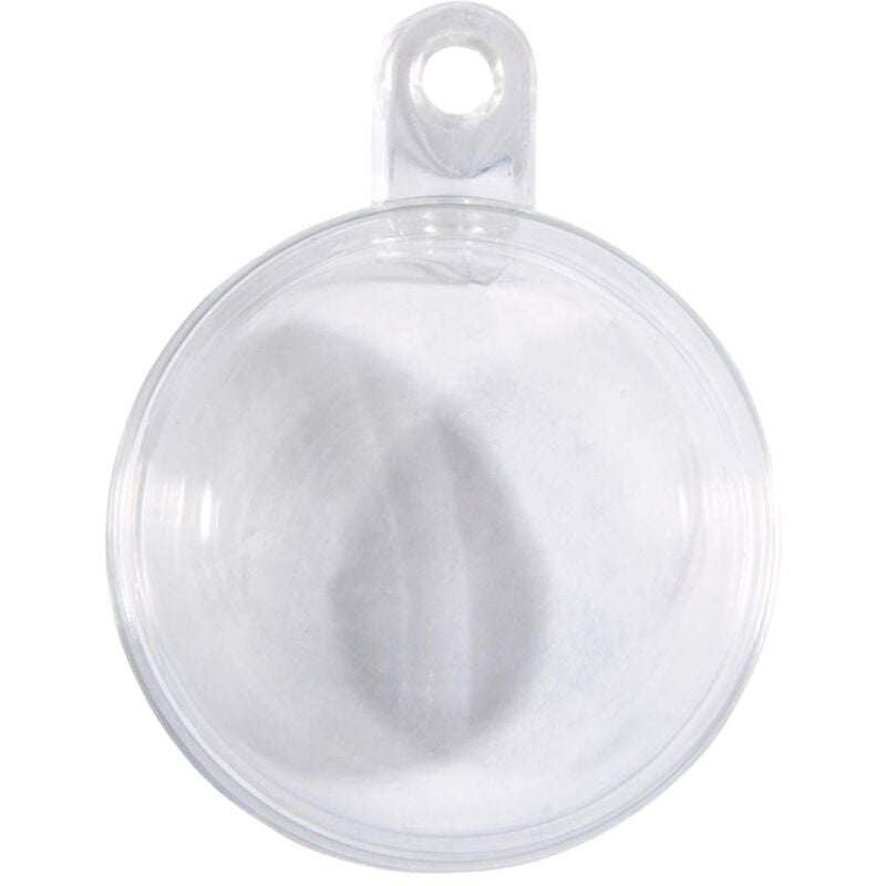 foto del prodotto rayher hobby rayher sfera plastica, 2pz, 8cm , cristallo, set 6pz, 39468800