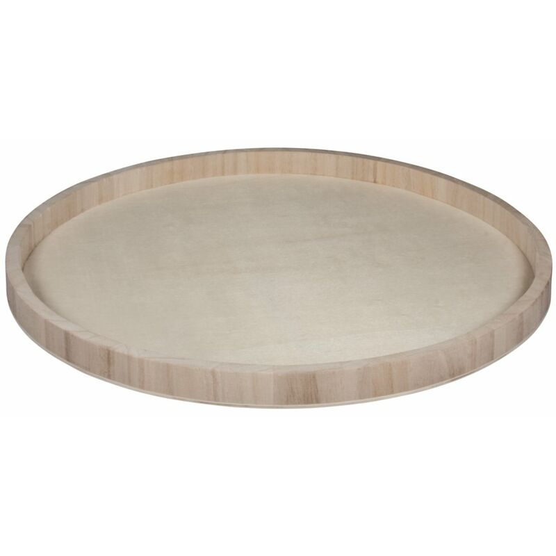 foto del prodotto rayher vassoio in legno, fsc mix credit, 40cm , 62732000