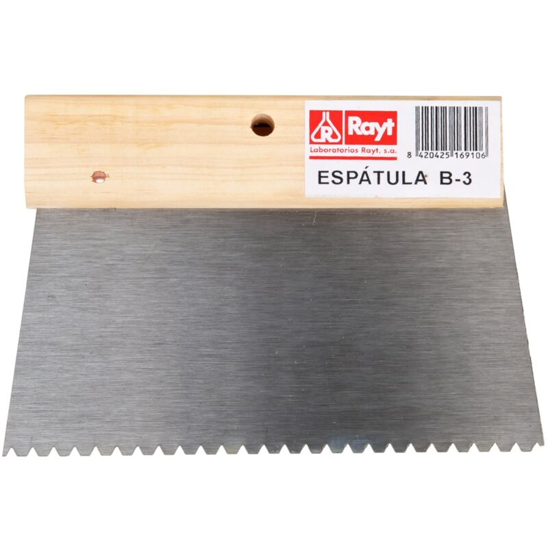 foto del prodotto rayt - spatola dentata b-3-1691 per l'applicazione di adesivi