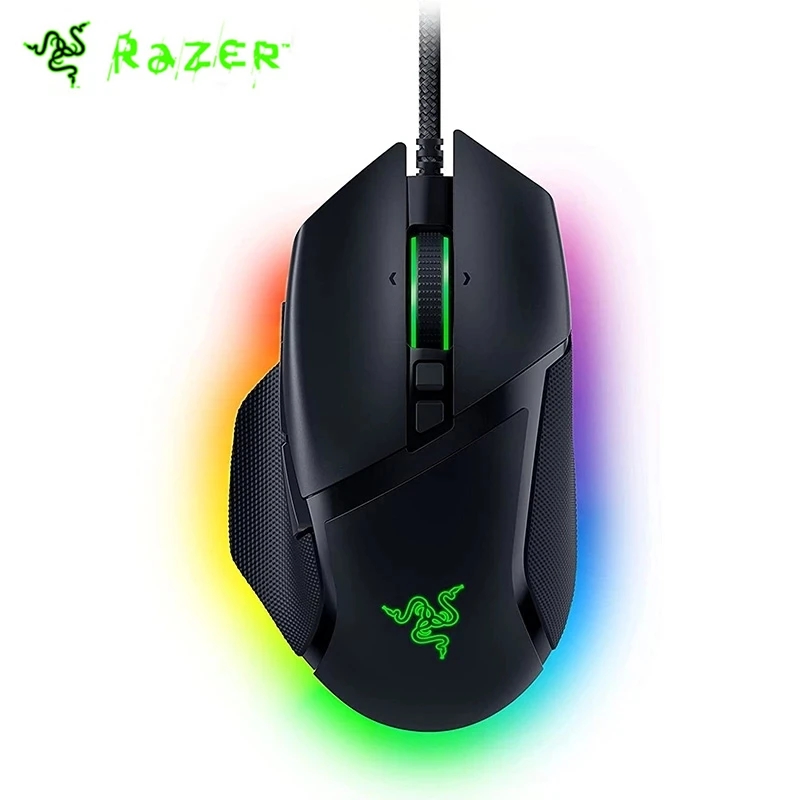 foto del prodotto razer basilisk v3 e-sports 26k dpi sensore ottico interruttore mouse da gioco più veloce chroma rgb lighting