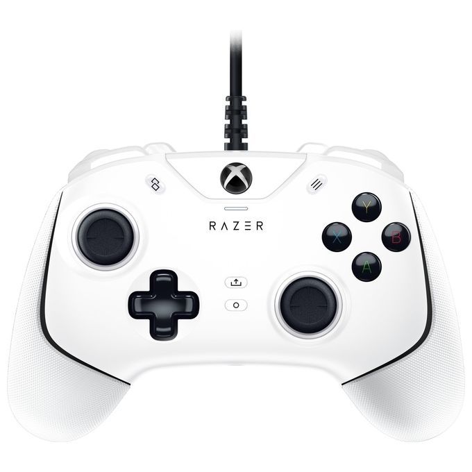 foto del prodotto razer wolverine v2 - controller da gaming con cavo per xbox series x-s xbox one pc (2 pulsanti multifunzione rimappabili modalita' hair trigger con blocco grilletti) bianco