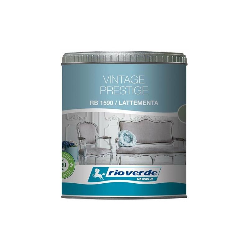 foto del prodotto rb1590 vernice vintage extra opaca lavabile lattementa 0,5 litri