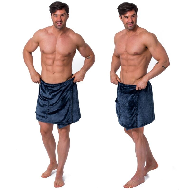 foto del prodotto rea asciugamano da bagno kilt per piscina marina sauna navy