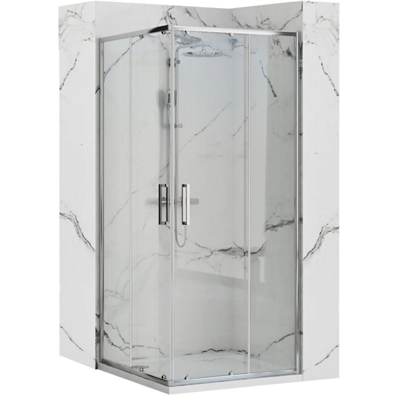 foto del prodotto rea cabina doccia punto chrome 80x80