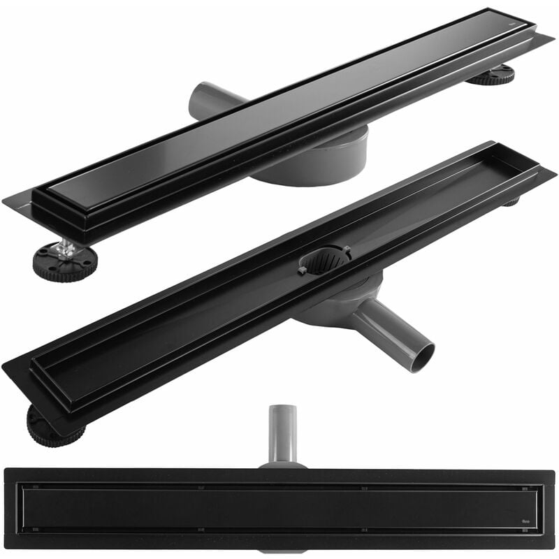 foto del prodotto rea canalina di scarico neox pro black matt 70