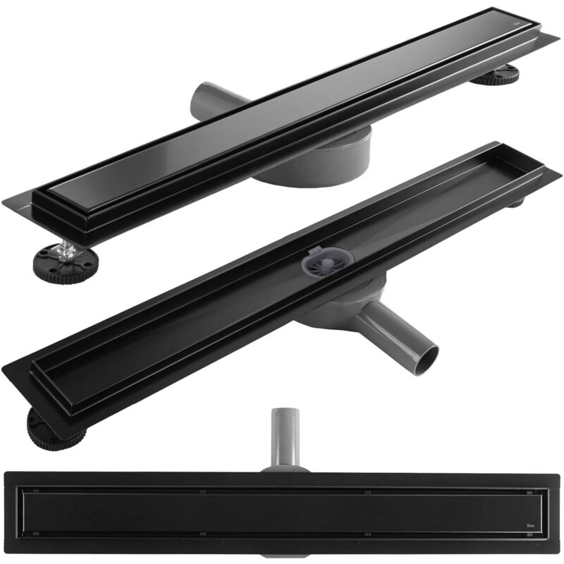 foto del prodotto rea canalina di scarico neox pro black matt 80