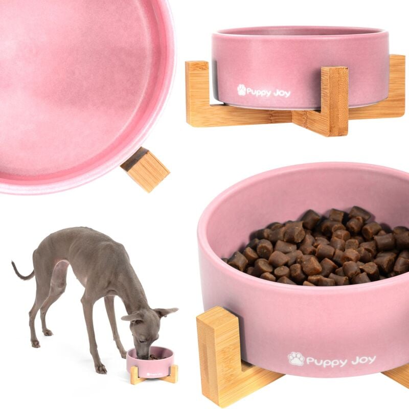 foto del prodotto rea ciotola per cani gatti animali pj 032 pink