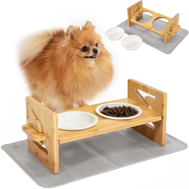 foto del prodotto rea ciotola per cani gatti animali tutumi pj 082 0,5 l beige
