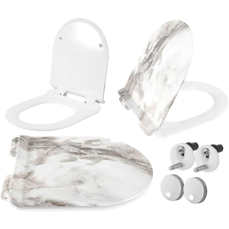 foto del prodotto rea copriwater 203 lava matt duroplast slim zm white