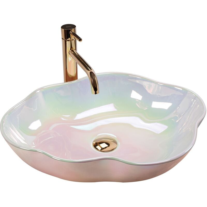 foto del prodotto rea lavabo da appoggio akoya pearl