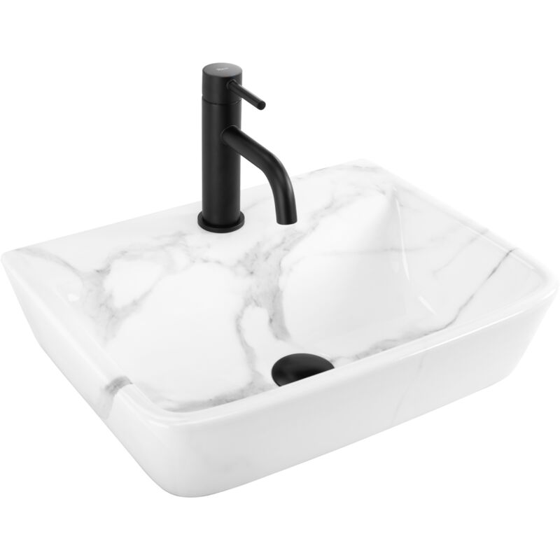 foto del prodotto rea lavabo da appoggio altea cloudy