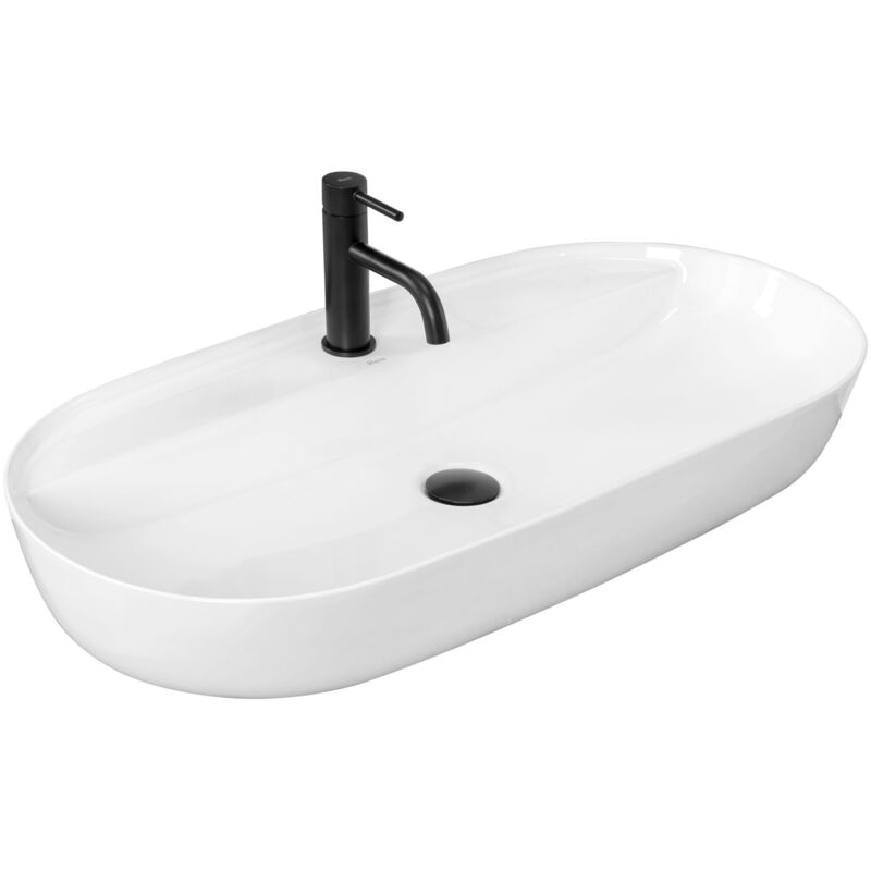 foto del prodotto rea lavabo da appoggio aura 81