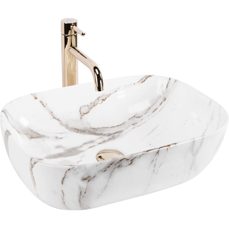 foto del prodotto rea lavabo da appoggio belinda aiax shiny
