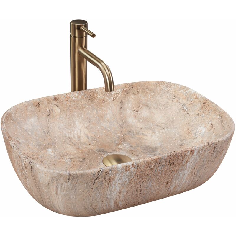foto del prodotto rea lavabo da appoggio belinda savana
