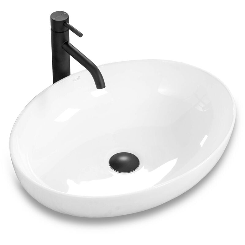 foto del prodotto rea lavabo da appoggio carola slim