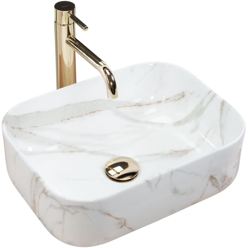 foto del prodotto rea lavabo da appoggio demi mini aiax shiny