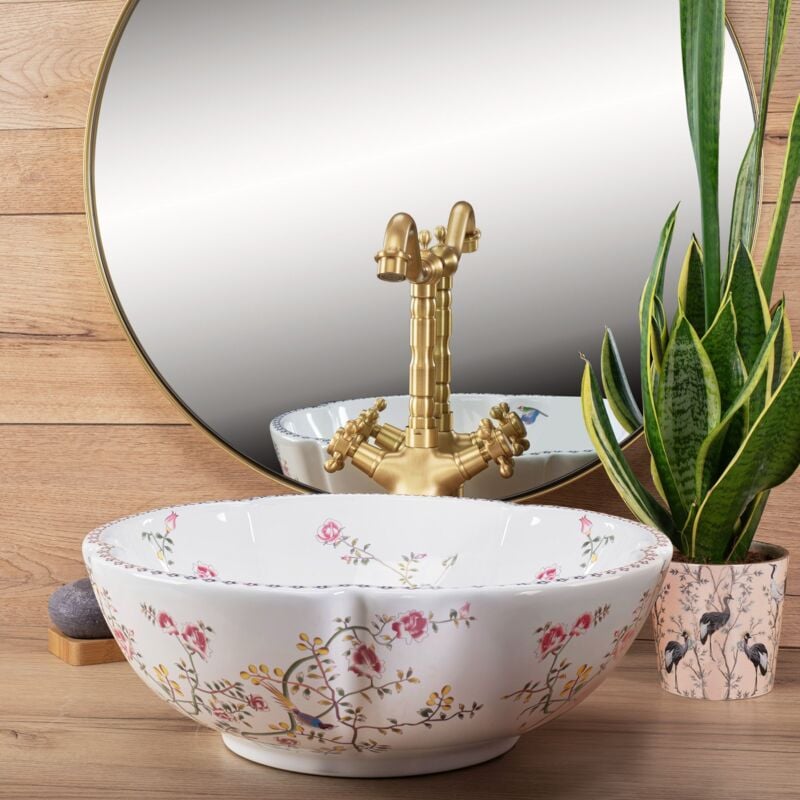 foto del prodotto rea lavabo da appoggio felicia