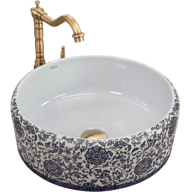 foto del prodotto rea lavabo da appoggio florisa