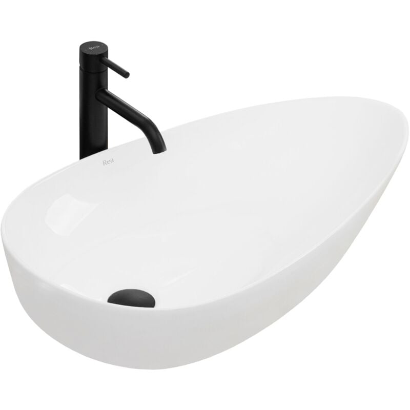 foto del prodotto rea lavabo da appoggio greta 75