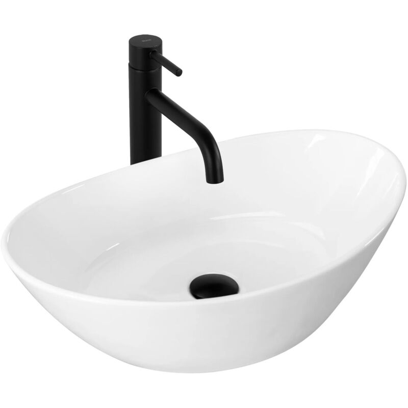 foto del prodotto rea lavabo da appoggio kate 56