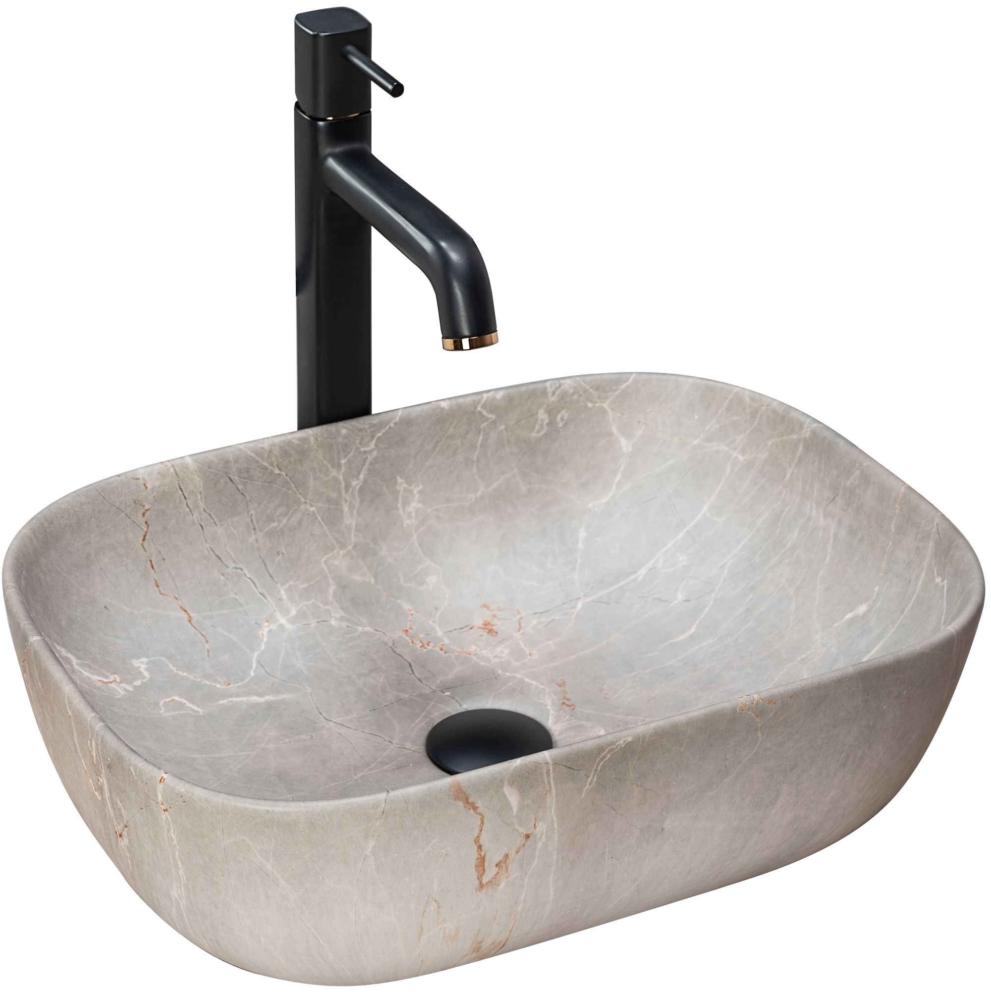 foto del prodotto rea lavabo da appoggio livia beige