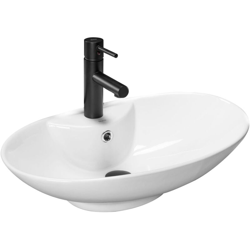 foto del prodotto rea lavabo da appoggio rosa 2