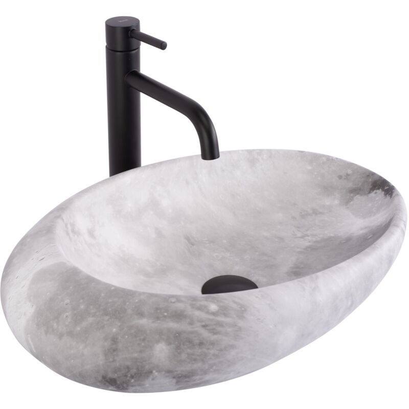 foto del prodotto rea lavabo da appoggio roxy c stone l. grey