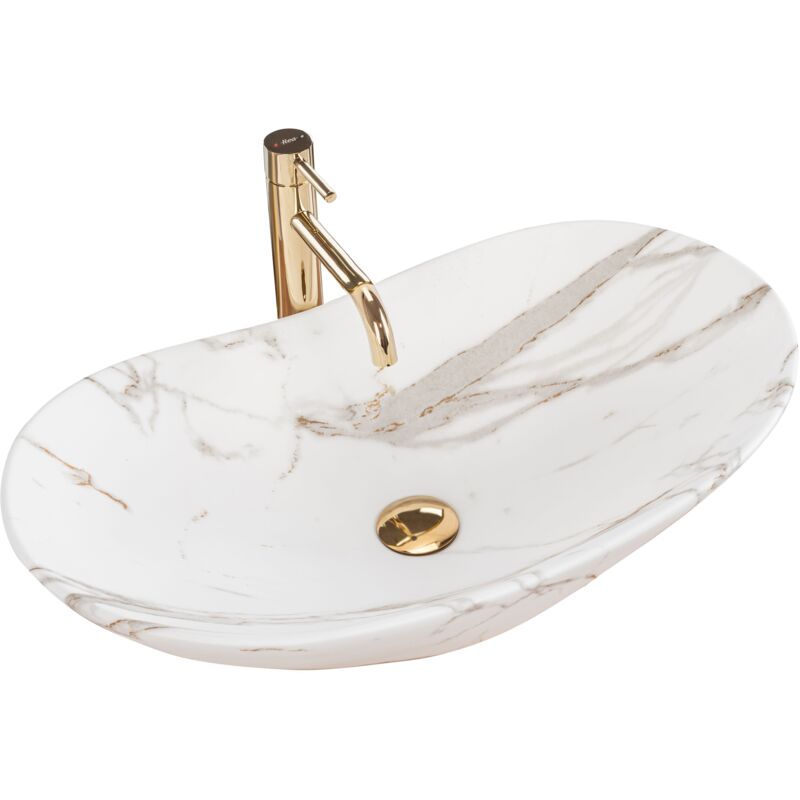foto del prodotto rea lavabo da appoggio royal lava mat
