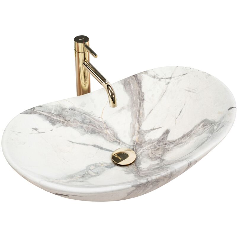 foto del prodotto rea lavabo da appoggio royal sand