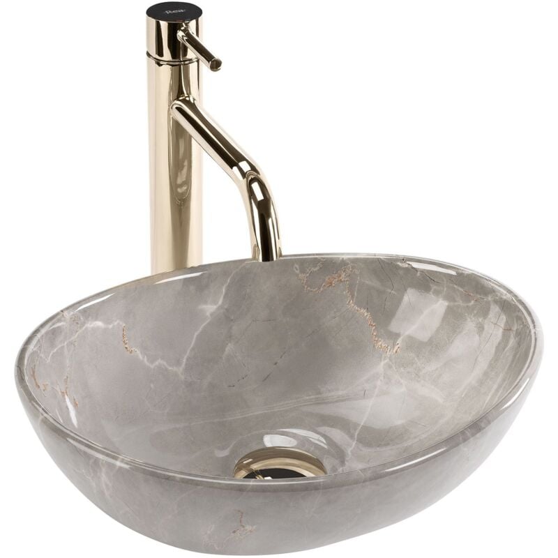 foto del prodotto rea lavabo da appoggio sofia mini kashmir