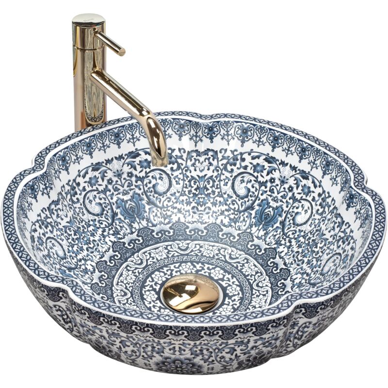 foto del prodotto rea lavabo da appoggio vivien