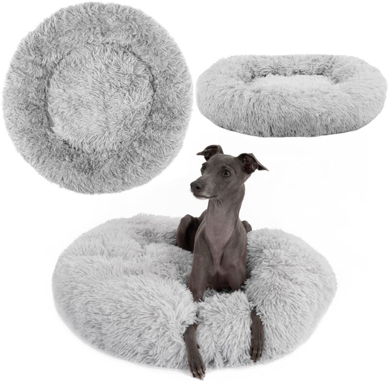foto del prodotto rea letto per animali tutumi donut pj 013 80cm light grey