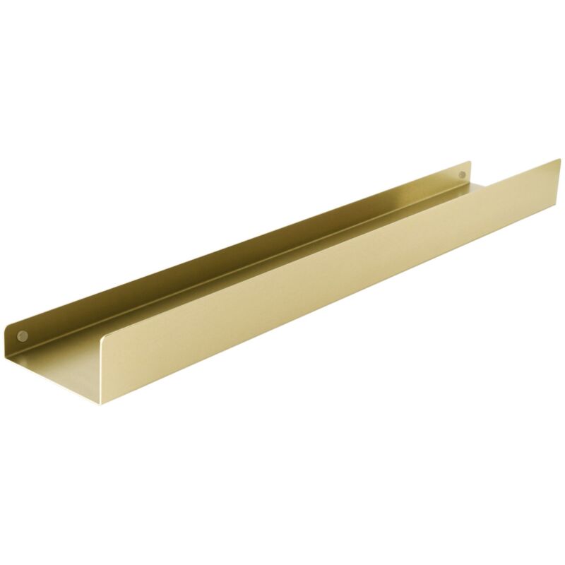foto del prodotto rea mensola da bagno sf02 60cm gold brush