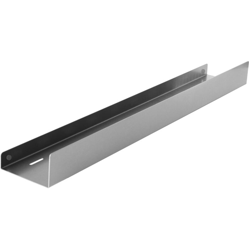 foto del prodotto rea mensola da bagno sf04 600 60cm brush steel