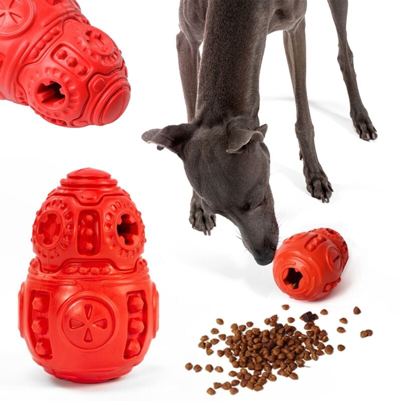 foto del prodotto rea palla da masticare per cani tutumi pj 046 red