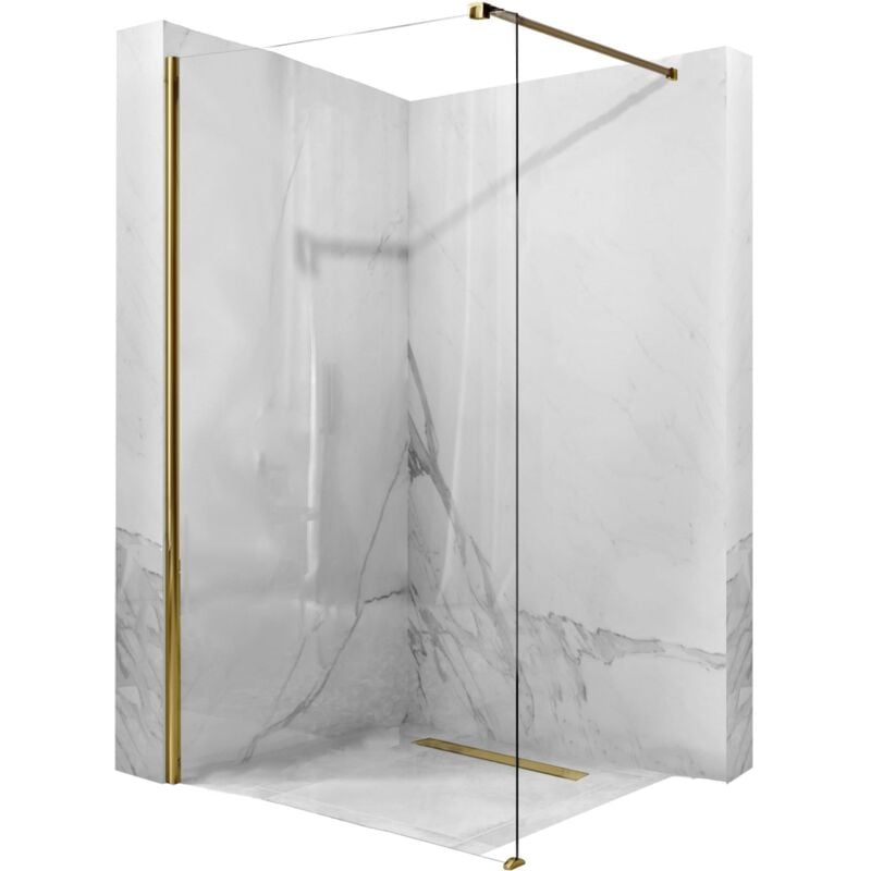 foto del prodotto rea parete doccia aero gold 110 walk in