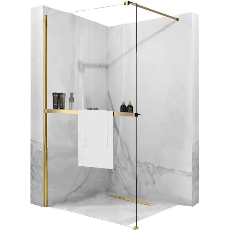 foto del prodotto rea parete doccia aero gold n 110 walk in evo