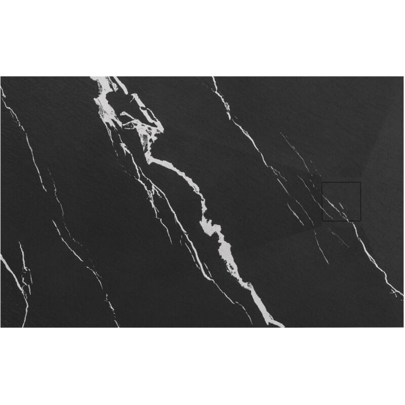 foto del prodotto rea piatto doccia magnum carrara black 80x100