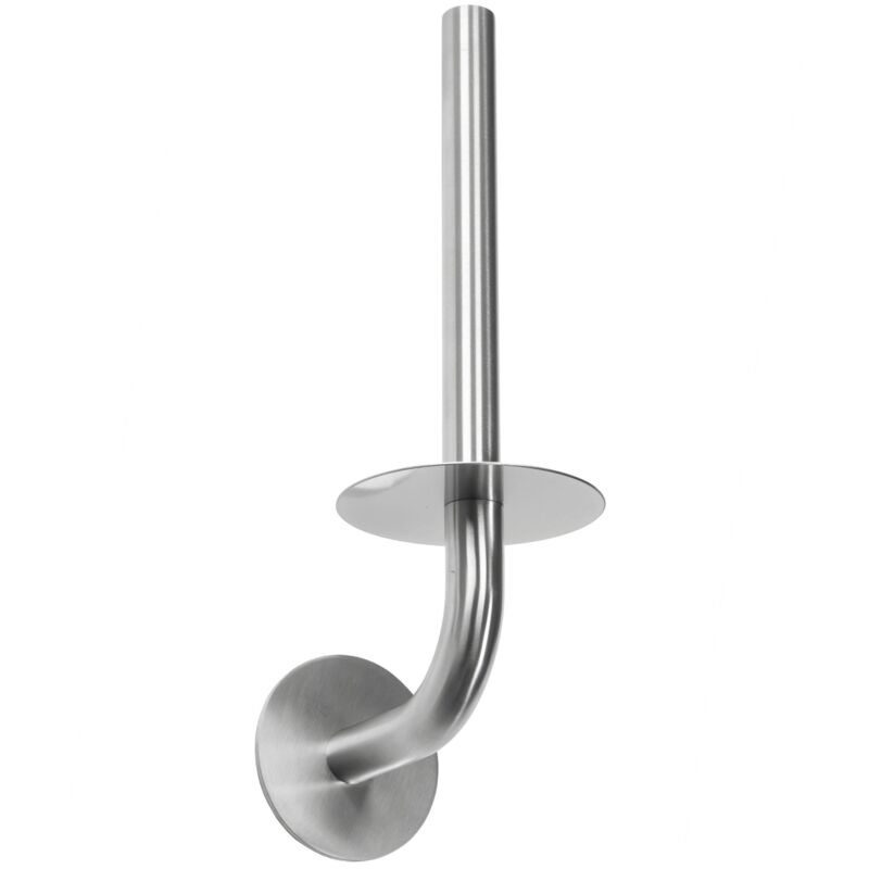 foto del prodotto rea porta carta igenica nickel brush inox 322220