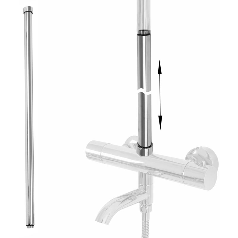 foto del prodotto rea prolunga per set vasca doccia chrom 60cm